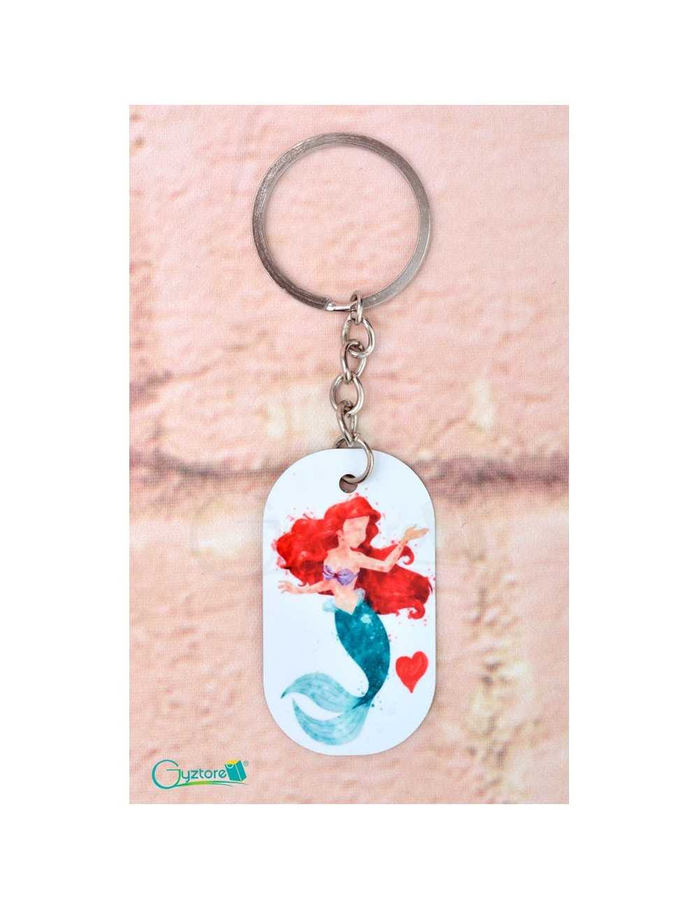 Llavero diseño “Sirena de corazón”