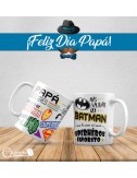 Tazas para papás "Papá tú eres mi superhéroe favorito"