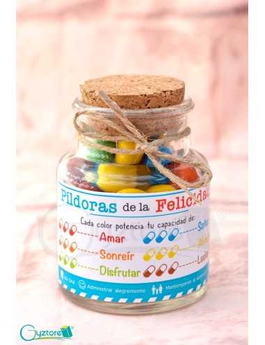 Botellitas rellenas de chocolates para Papá