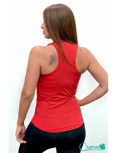 Blusa deportiva con mangas color morado