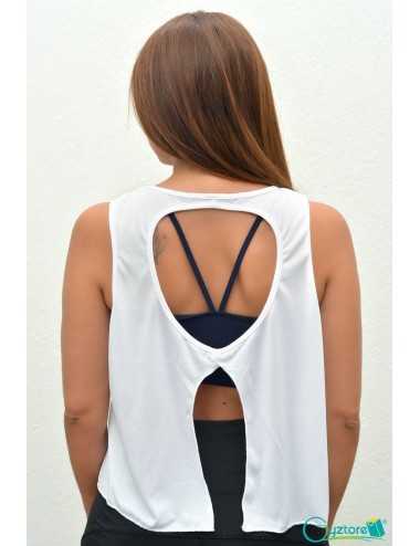 Blusa Deportiva estampado negro