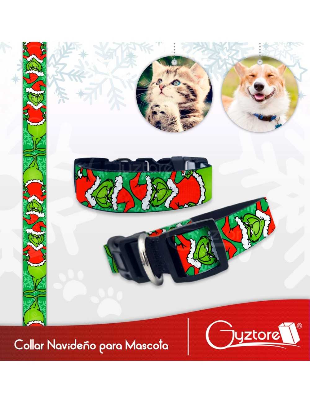 Collar navideño para Mascotas