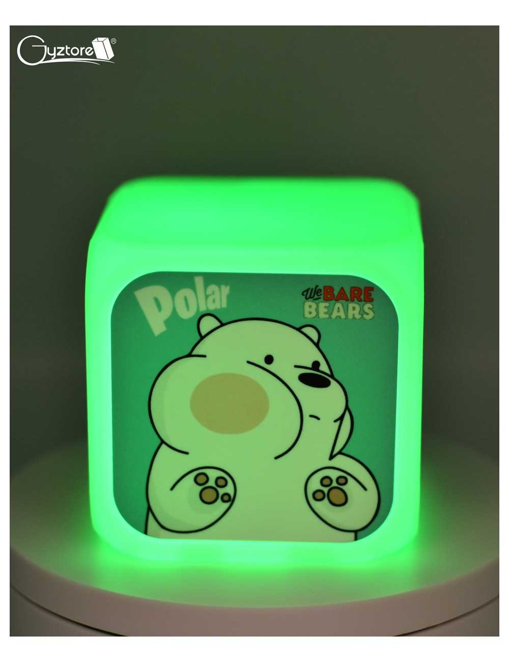 Relojes digitales “Osos escandalosos” con LED multicolor