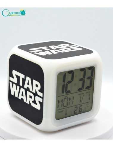 Relojes digitales “StarWars” con LED multicolor