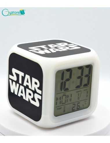 Relojes digitales “StarWars” con LED multicolor