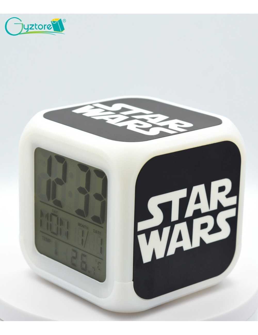 Relojes digitales “StarWars” con LED multicolor