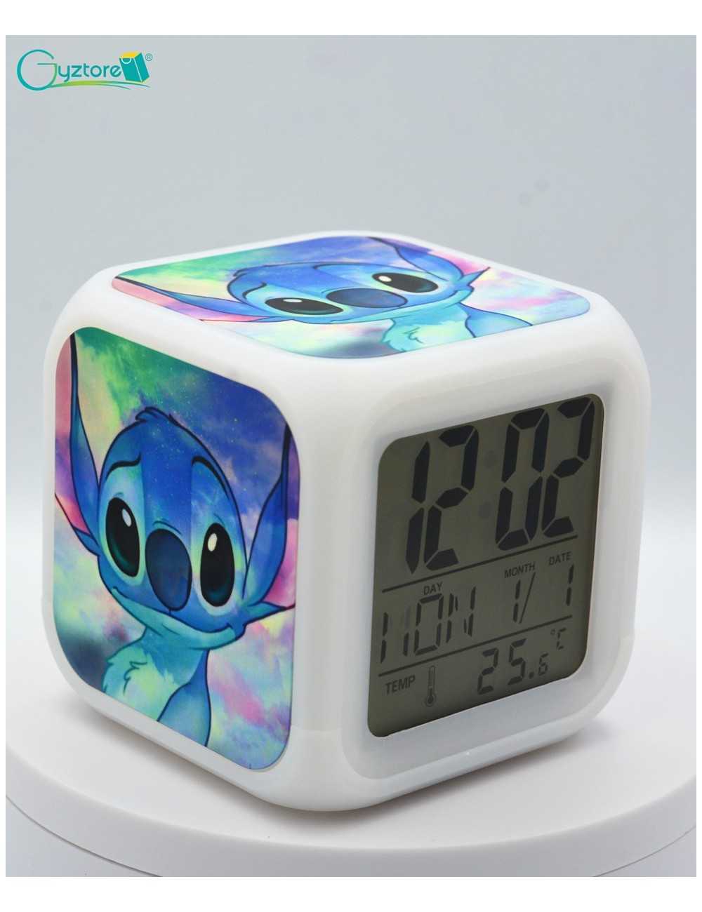 Relojes digitales “Stitch Galaxy” con LED multicolor