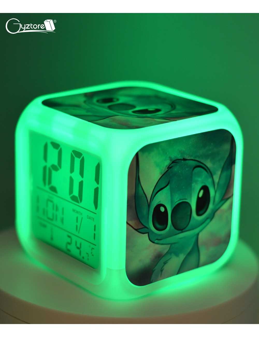 Relojes digitales “Stitch Galaxy” con LED multicolor