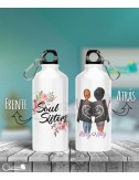 Botella personalizable diseño de Best Friends