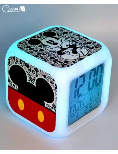 Relojes digitales “Mickey Mouse” con LED multicolor