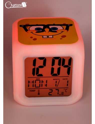 Relojes digitales “Bob Esponja” con LED multicolor