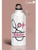 Botella de girasol personalizable con nombre