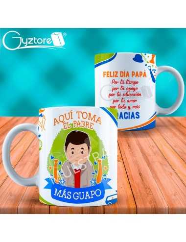 Tazas Aquí toma: estilos para papá