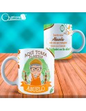 Tazas para Familia "Aquí toma el mejor"