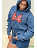 Hoodies/Abrigos cortos con gorro diseño de Minnie