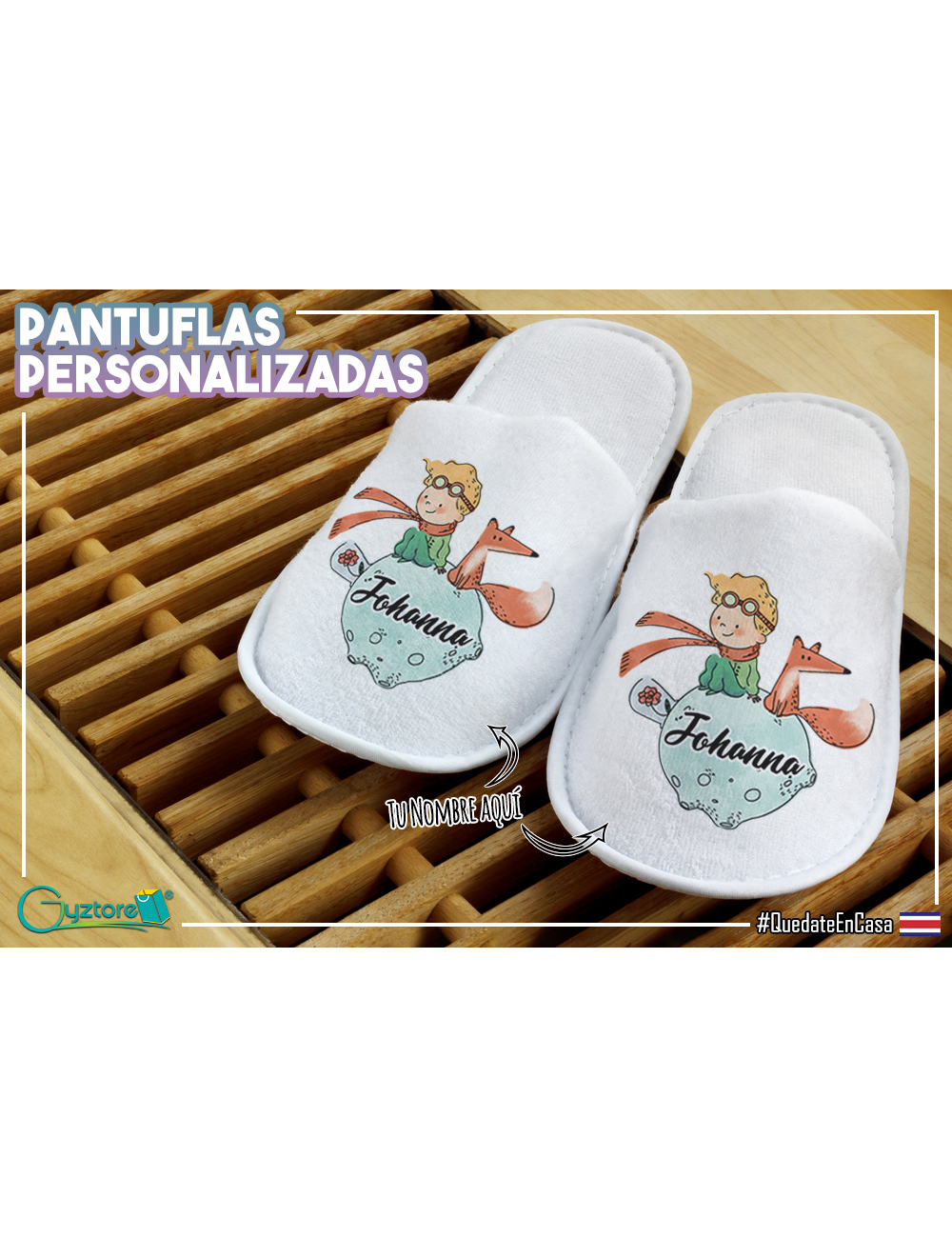 Pantuflas Personalizadas