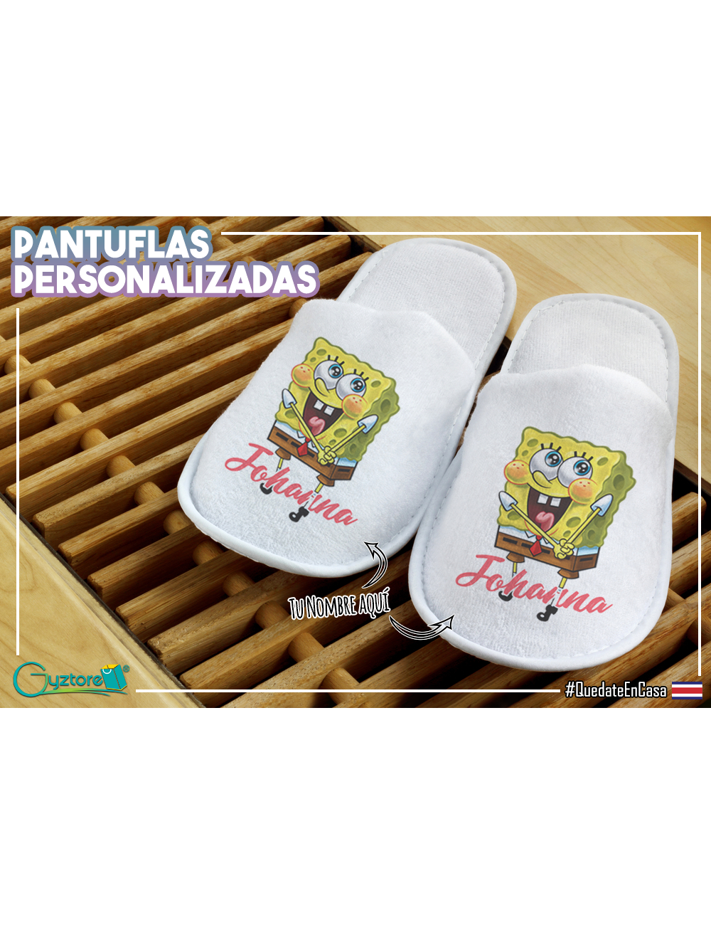 Pantuflas Personalizadas