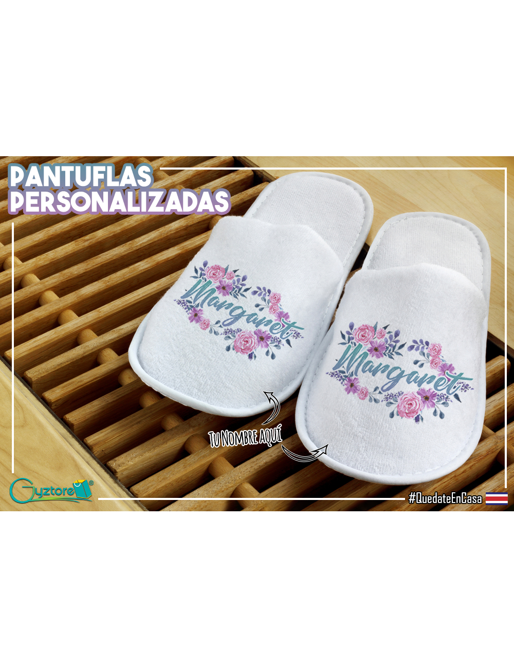 Pantuflas Personalizadas