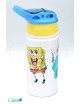 Botella Bob Esponja con pajilla