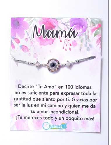 Pulseras para Mamá “Te amo en 100 idiomas”