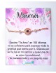 Pulseras para Mamá “Te amo en 100 idiomas”