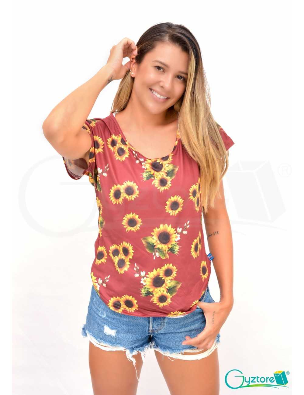 Blusa de Girasoles