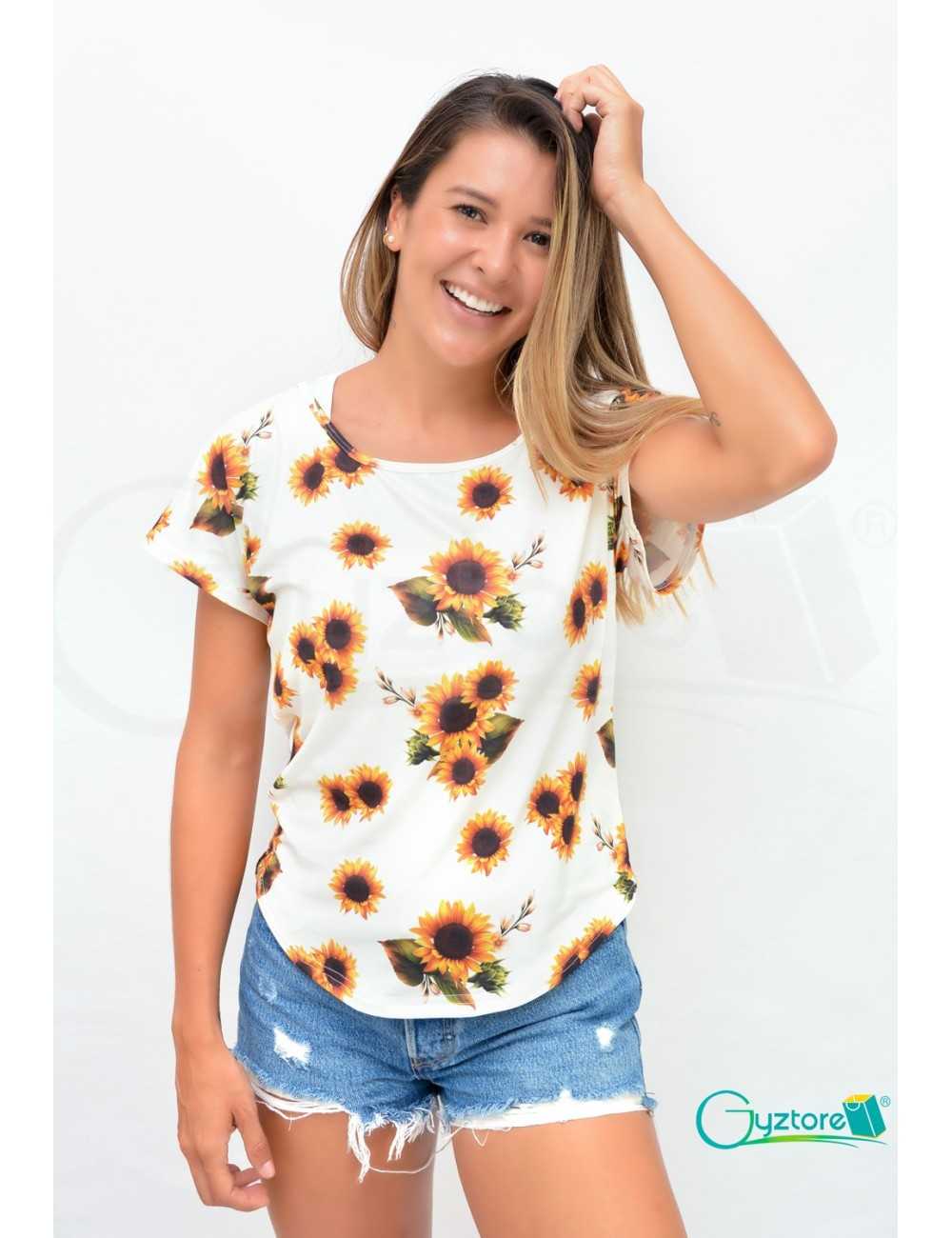 Blusa de Girasoles