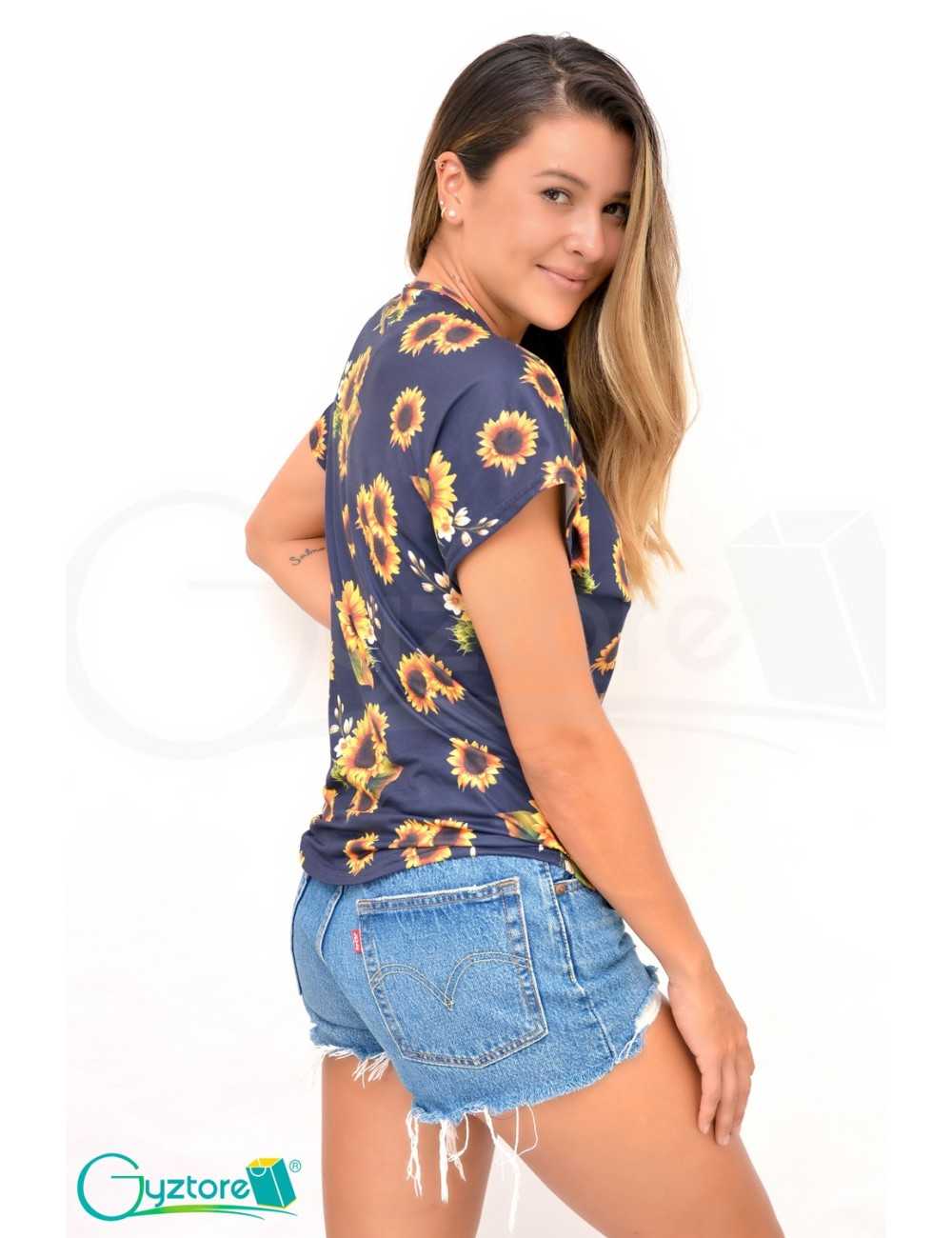 Blusa de Girasoles