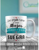 Tazas para mamá "Eres la mejor madre del mundo entero"