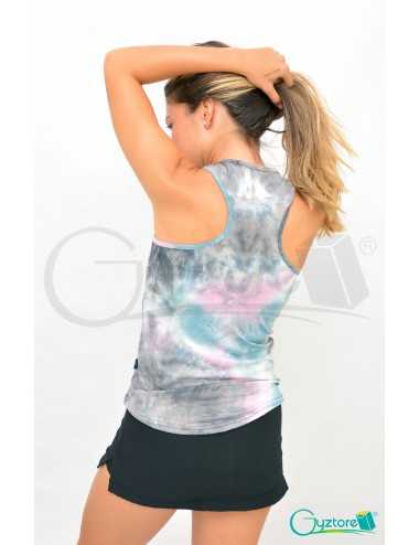 Blusa deportiva acido wash