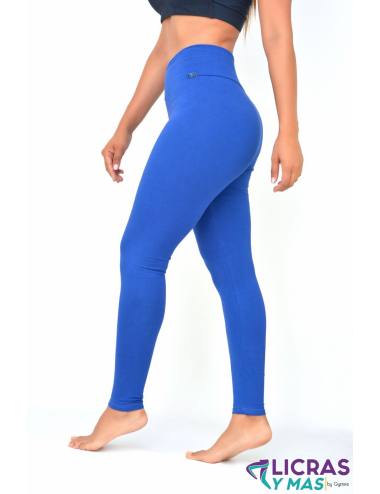 Licra larga color azul rey