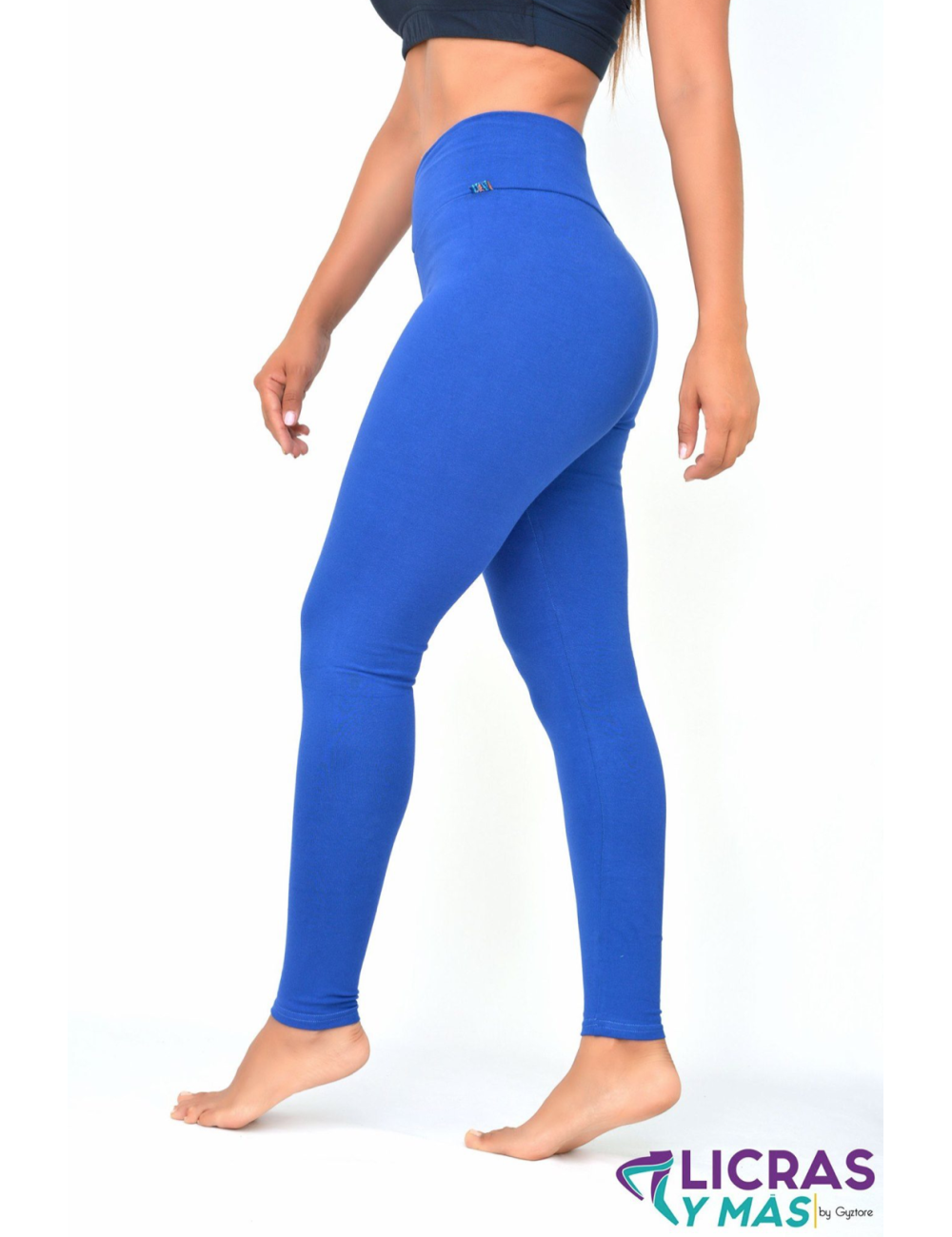 Licra larga color azul rey