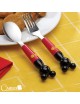 Set Mickey tenedor cuchara y estuche