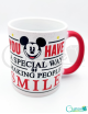 Taza mágica roja Mickey Mouse