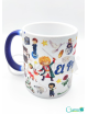 Taza mágica azul de El Principito