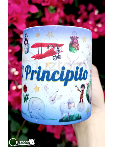 Taza mágica azul de El Principito