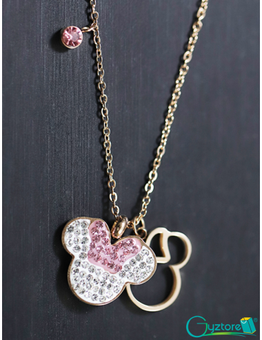 Collar acero inoxidable Minnie Mouse