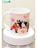 Taza para parejas Dragon Ball