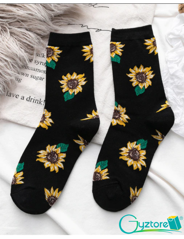 Medias diseño de Girasoles