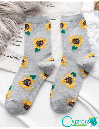 Medias diseño de Girasoles