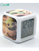 Relojes digitales “Baby Yoda” con LED multicolor