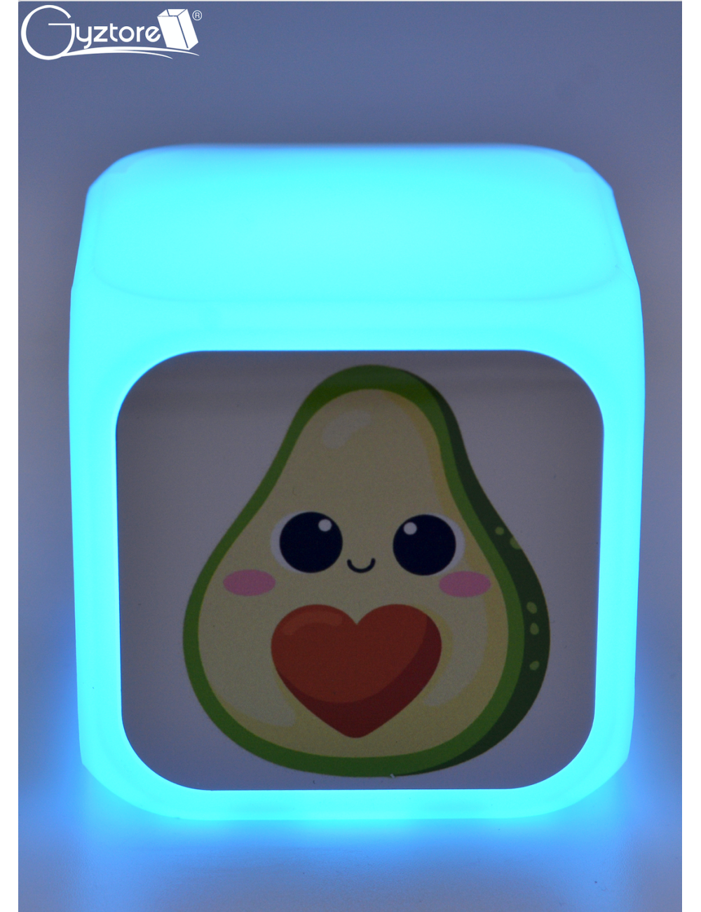 Relojes digitales “Aguacates” con LED multicolor