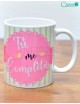 Taza para parejas diseño Aguacate, "Tú me completas"