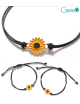 Pulseras de girasol