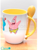 Taza de cerámica con cuchara diseño  “Bob Esponja”