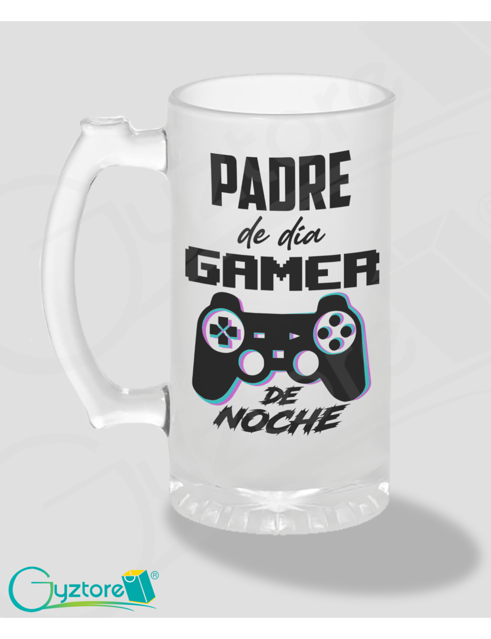 Jarra Glaseada “Gamer de noche”