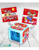 Relojes LED digitales para papá diseño de Mario