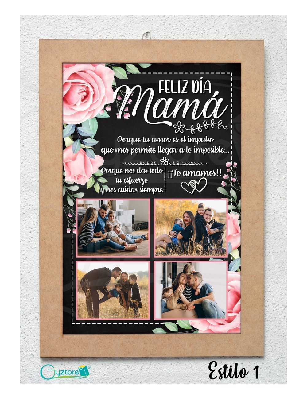 Cuadros personalizados para mamá y abuelita