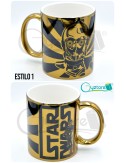 Taza métalica diseños StarWars