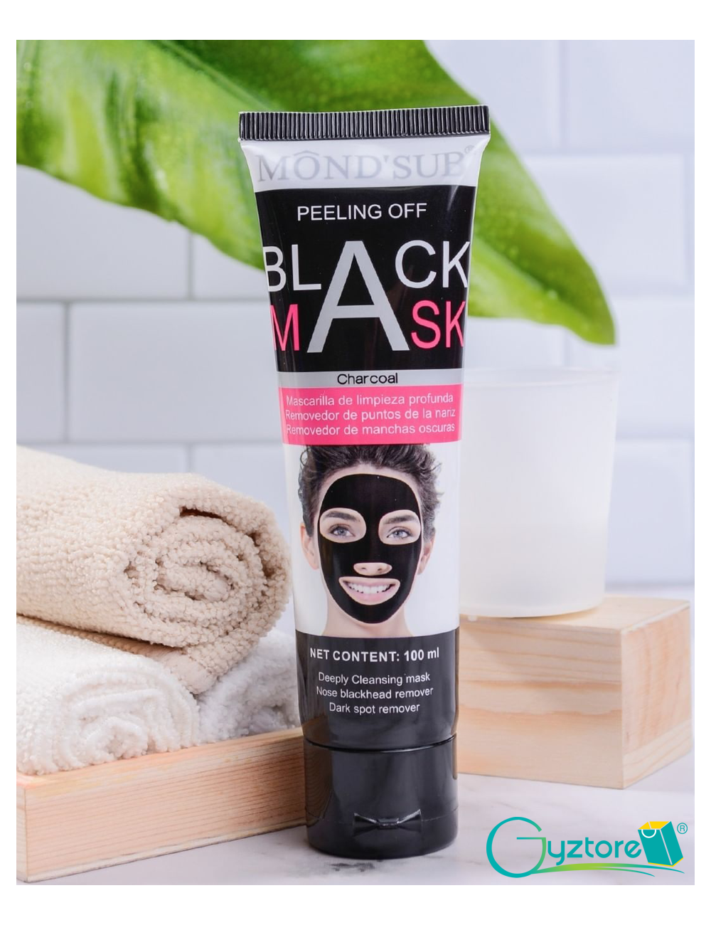 Mascarilla negra de limpieza profunda Mond'Sub